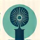 Ikone, die eine Hand darstellt, die eine Blume arrangiert.